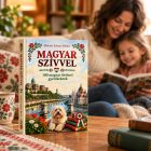 AI illusztráció - Magyar szívvel keményborítós díszkiadás családi ajándékkönyvként